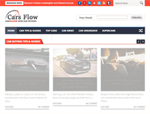Tablet Screenshot of carsflow.com